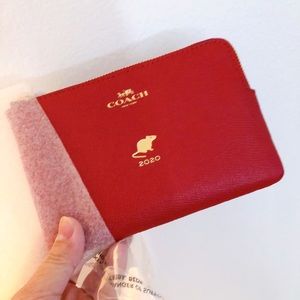 Coach Year of the Rat wristlet